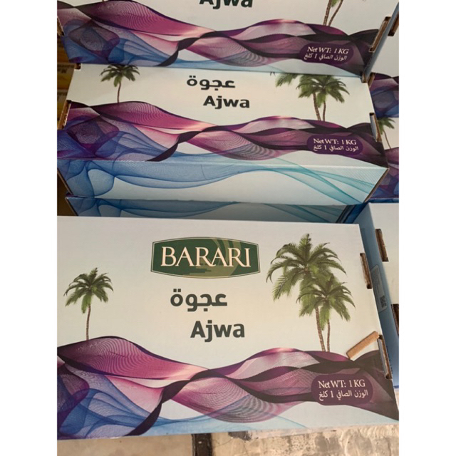 

kurma Ajwa premium barari super lembut