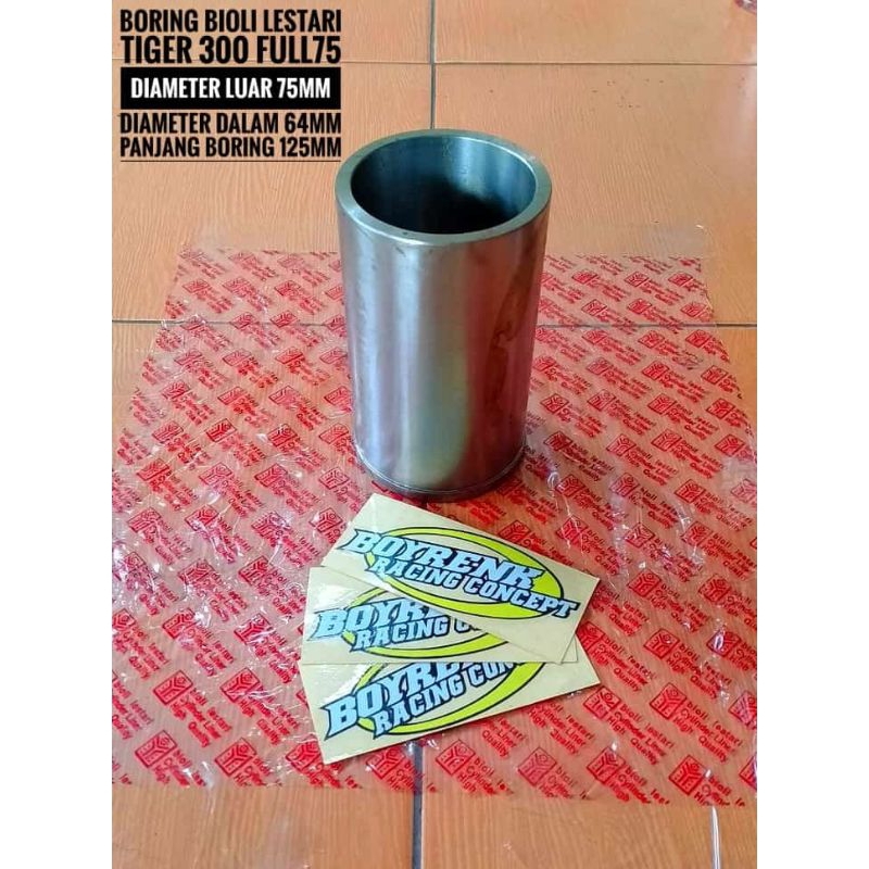 LINER 64 75 125 CYLINDER LINER BORING BIOLI