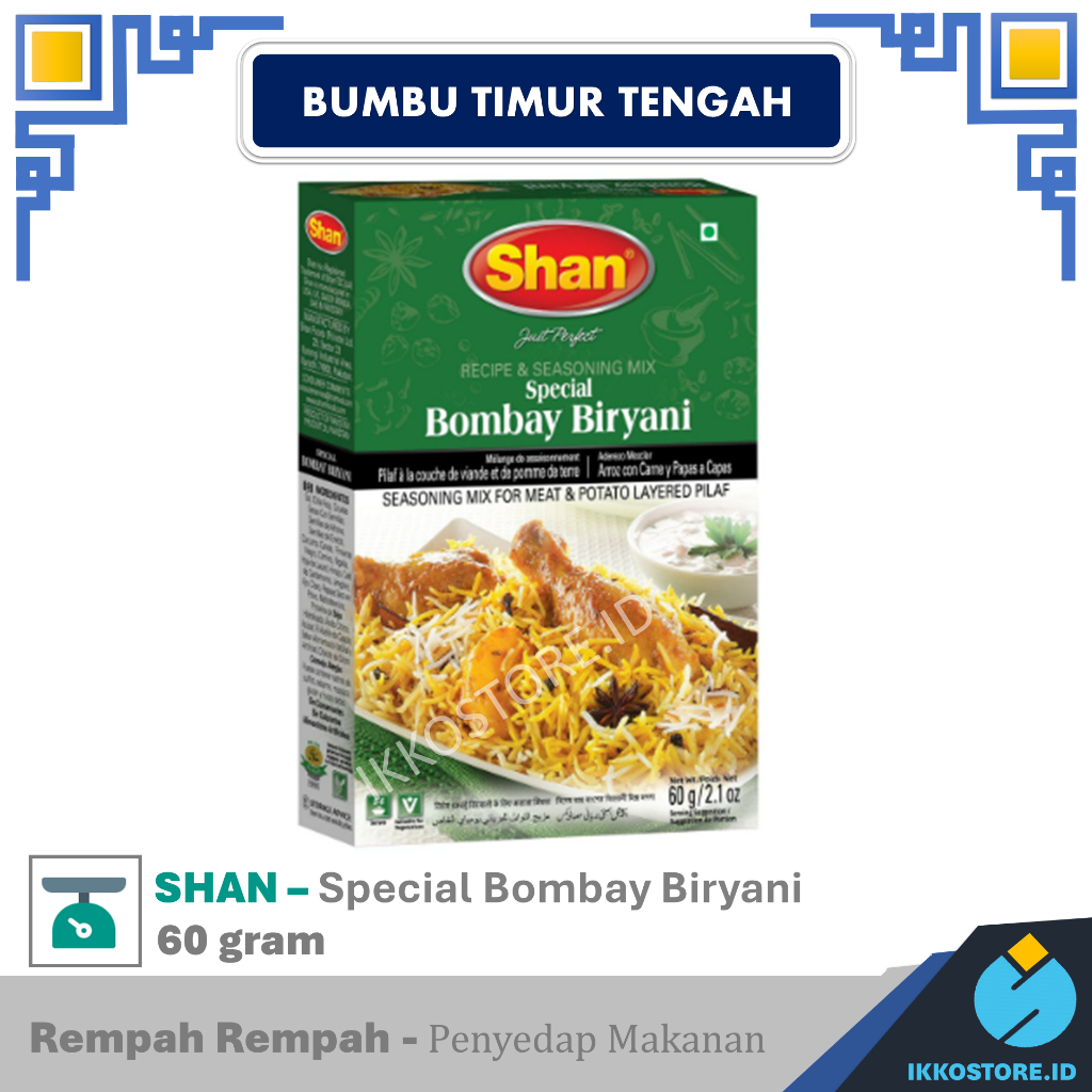 

Bumbu Biryani Shan Bombay Biryani