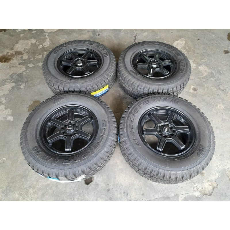 Velg Second Offroad HSR Minas R15 5x114.3/100 Ban 235 70 R15