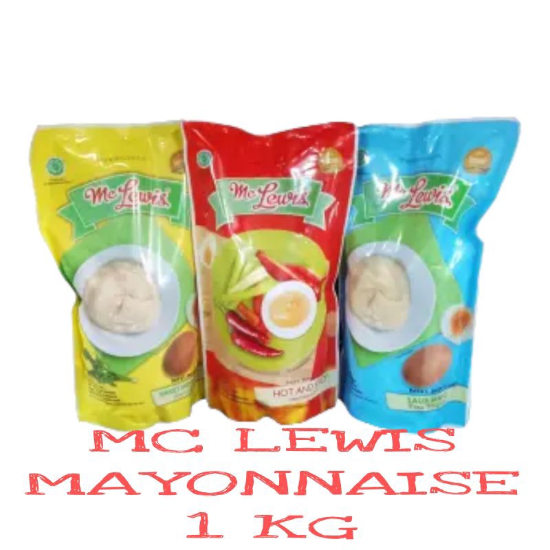 

MC LEWIS MAYONAIS POUCH 1 kg ALL VARIAN