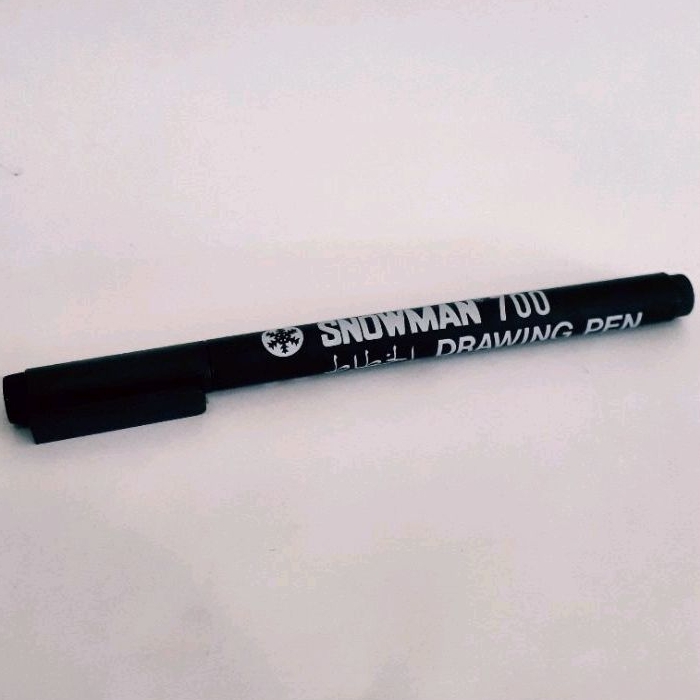

Snowman 700 Drawing Pen for Calligraphy - black