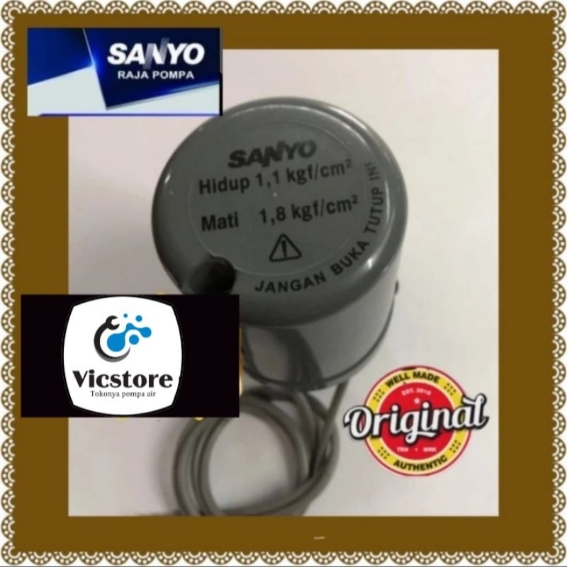 Otomatis Sanyo original 3/8" inch pompa air sanyo ph 125 a 137 236 ac asli automatic pump