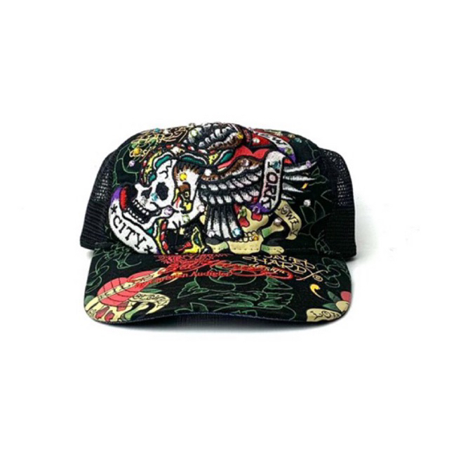 Ed Hardy By Christian Audiger Trucker Cap | Topi Trucker