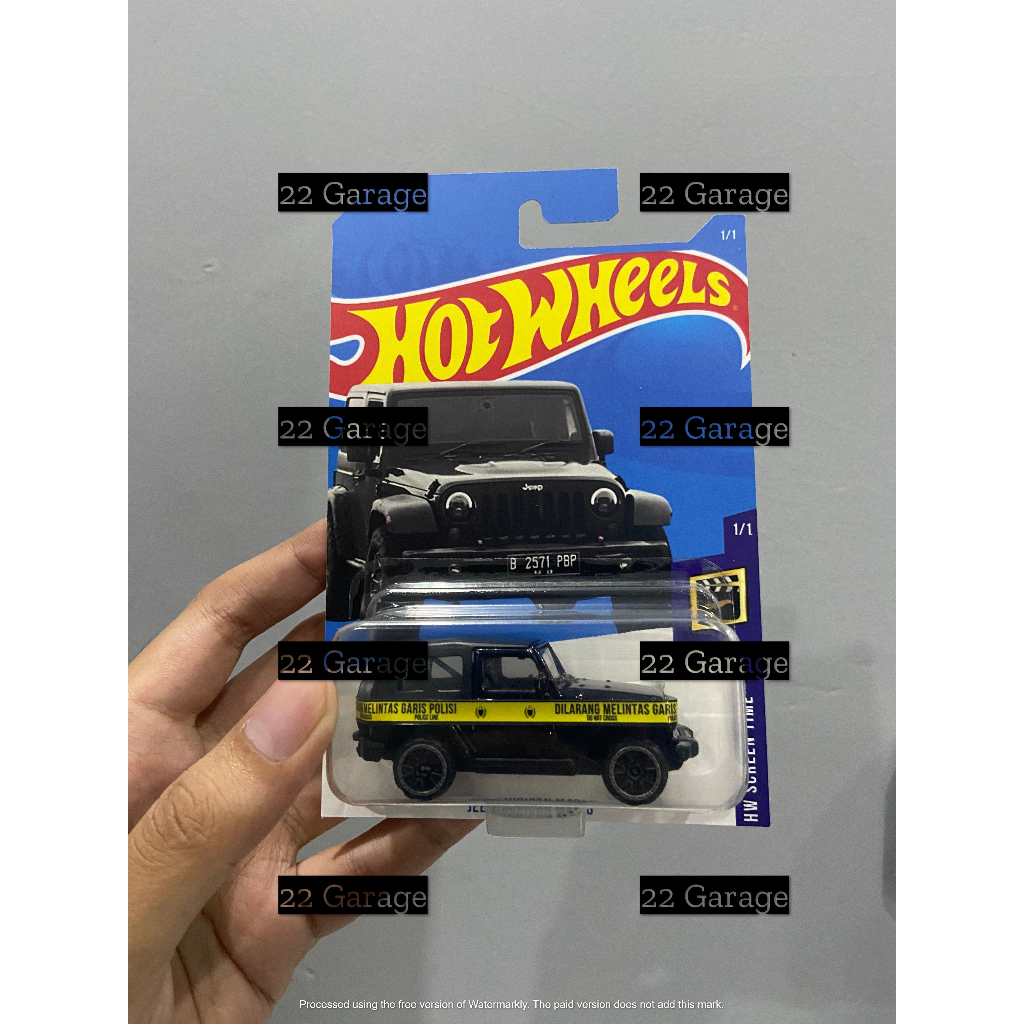 Hot Wheels Mario Dandy Jeep Rubicon Viral Bootleg