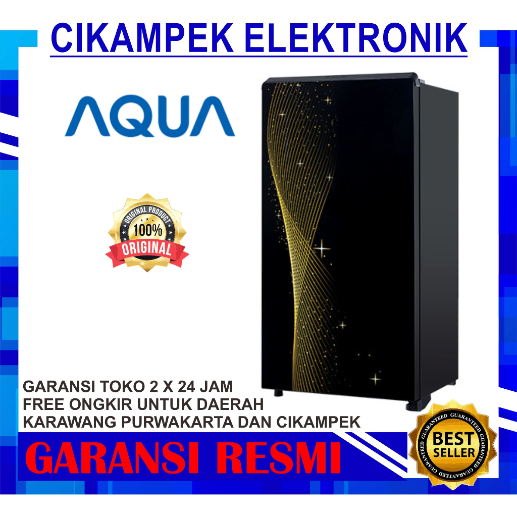 KULKAS AQUA AQR D185 MSG / MSB 1 PINTU AQUA AQR-D185 MSG MSB