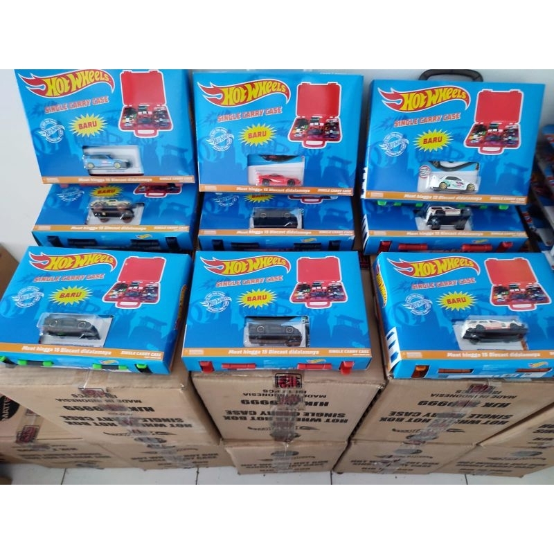HOT WHEELS 1 DUS HOT BOX ISI 12 SET