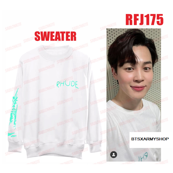 (RFJ175) Sweater Hoodie Jaket Bts Member Park Jimin Rude