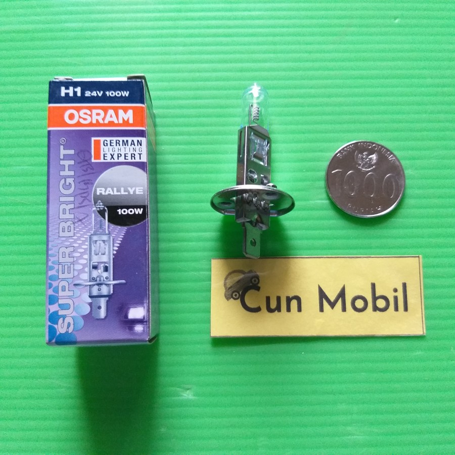 Bohlam Halogen H1 24V 70W H1 24V 100W Merk Osram