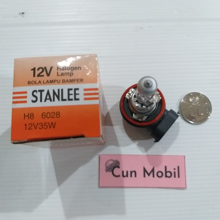 Bohlam halogen H8 12V 35W Merk Stanlee Star