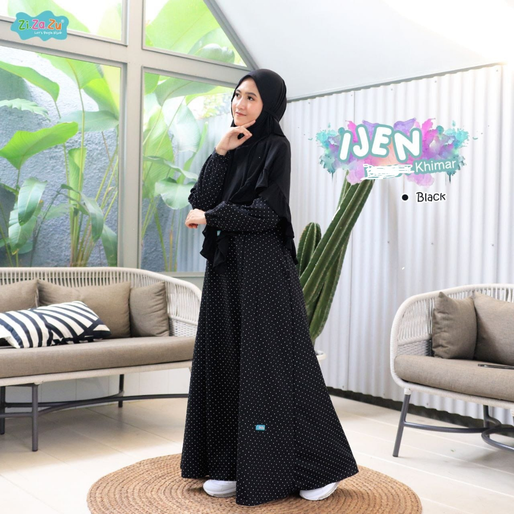 Promo Baju Gamis Zizazu Mandala, Prau, Ijen, Meitara dan Sanggar Dress Motif C/Original/Busui Friend