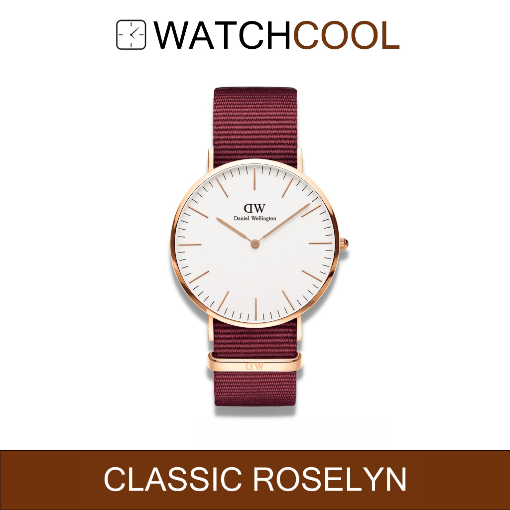 [ 100% ORIGINAL - GARANSI 2TH ] Daniel Wellington Jam Tangan Pria ROSELYN