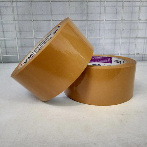 

ISOLASI NACHI TAPE LAKBAN COKLAT TUA SELOTIP 48MM 2INCH