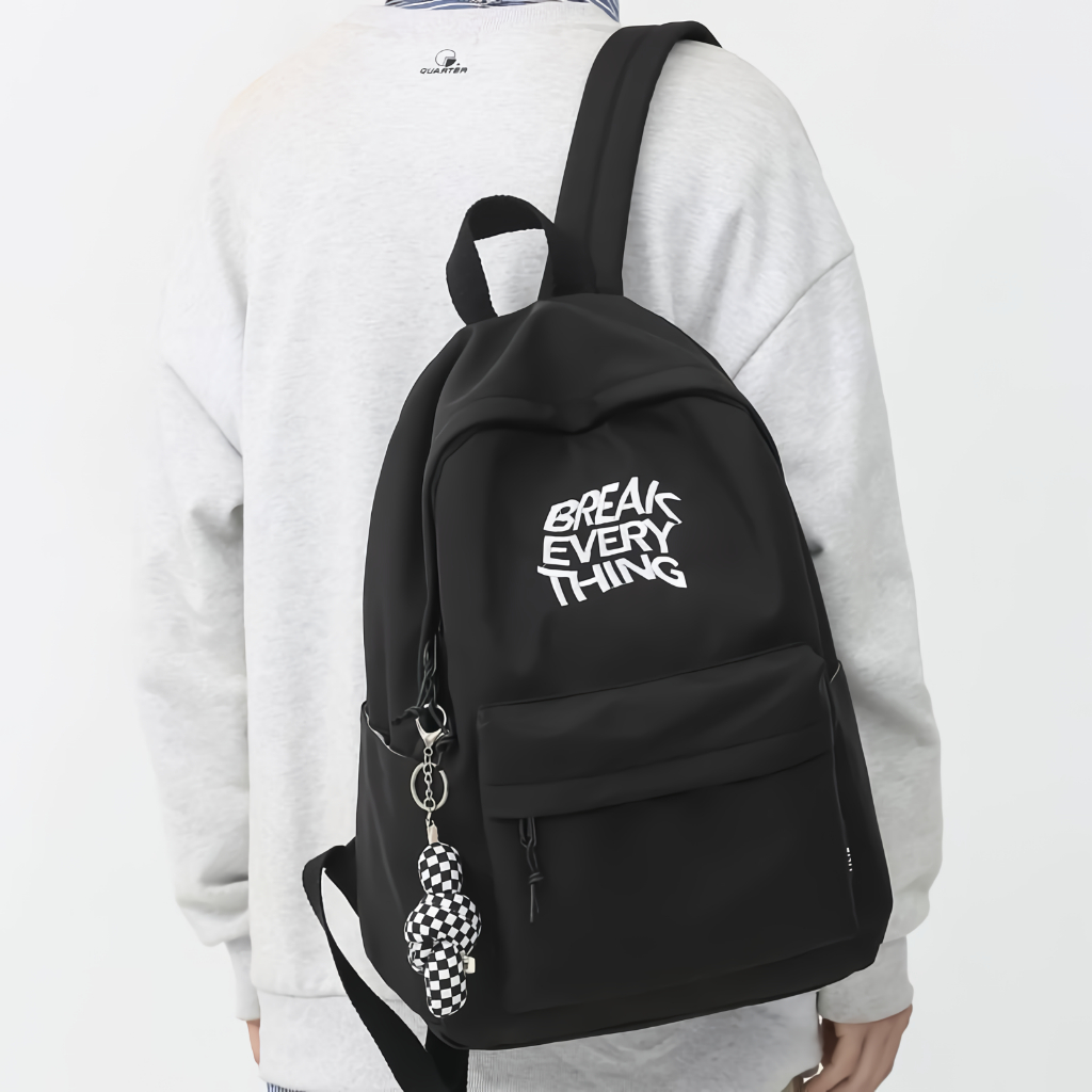 FAGETO - BREAK Tas Ransel Sekolah Break Untuk pria dan Wanita-3