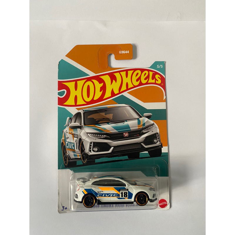 Hot wheels honda civic 2018 type r