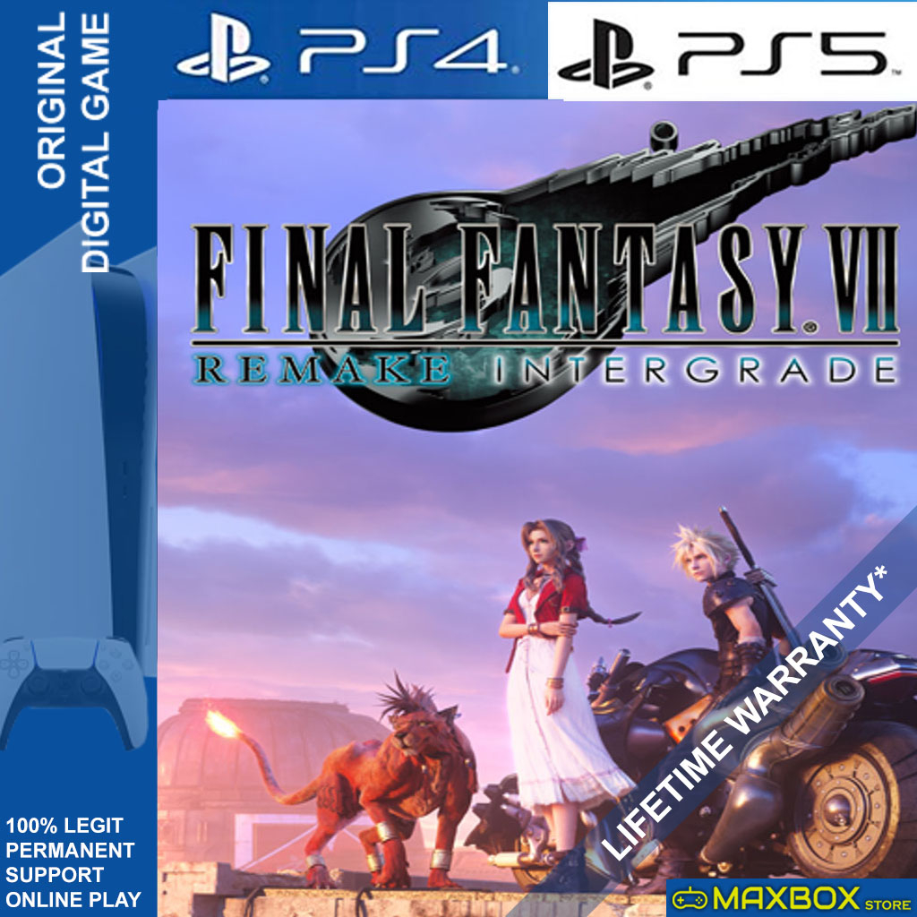 Final Fantasy 7 Remake Intergrade  PS4 PS5 Original Game