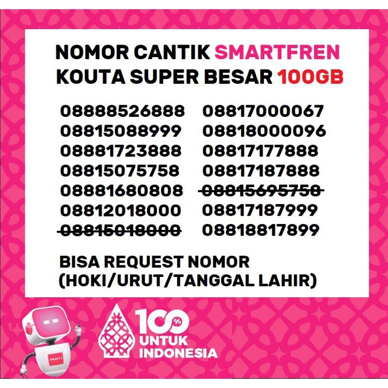 smartfren kuota 100GB 24 JAM FULL NONSTOP