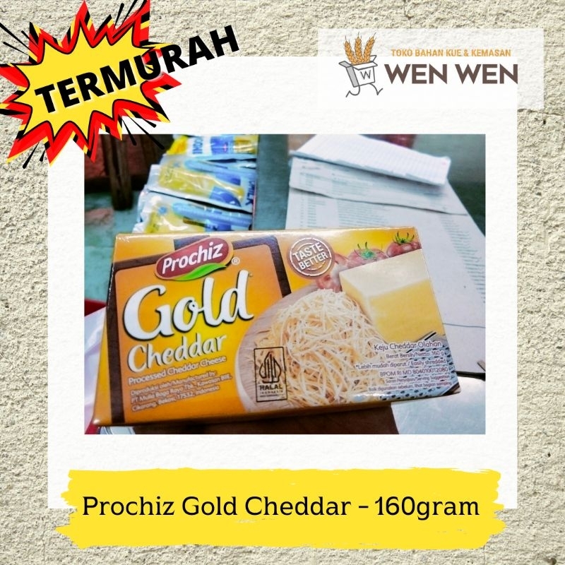 

Keju Prochiz Gold Cheddar - 160gram