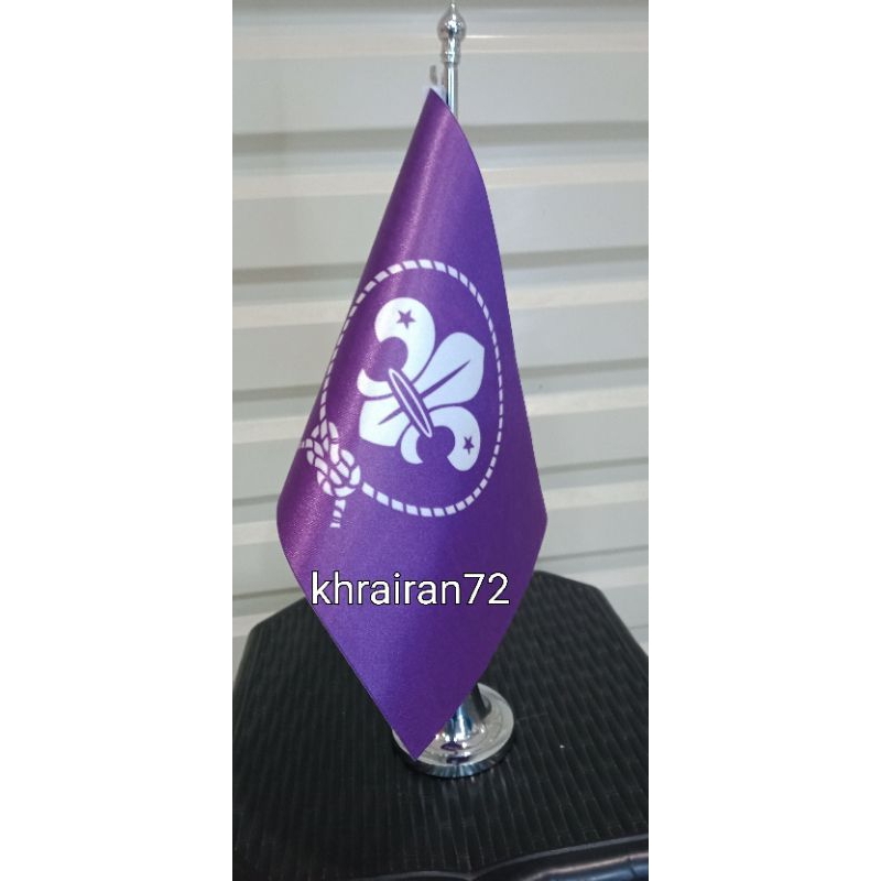 bendera boyscot plus tiang besi stainless