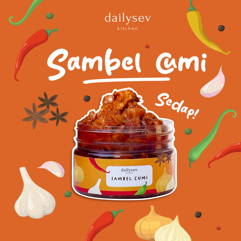 

SAMBEL CUMI by Dailysev Kitchen | 200gr