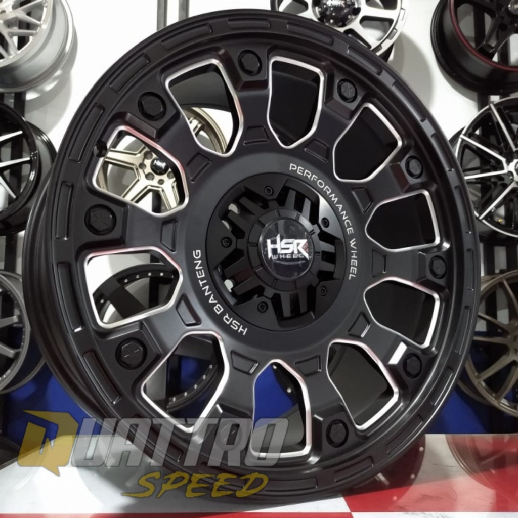 Jual Velg Ring 18 BANTENG HSR R18 velg mobil Vellfire Voxy Camry Alphard