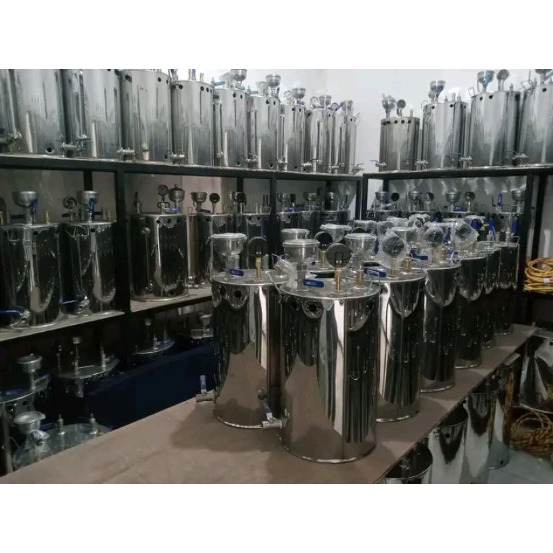 Mesin Boiler Setrika Uap Otomatis
