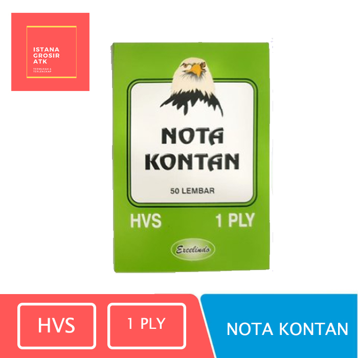 

Nota kontan kecil 1-3 ply