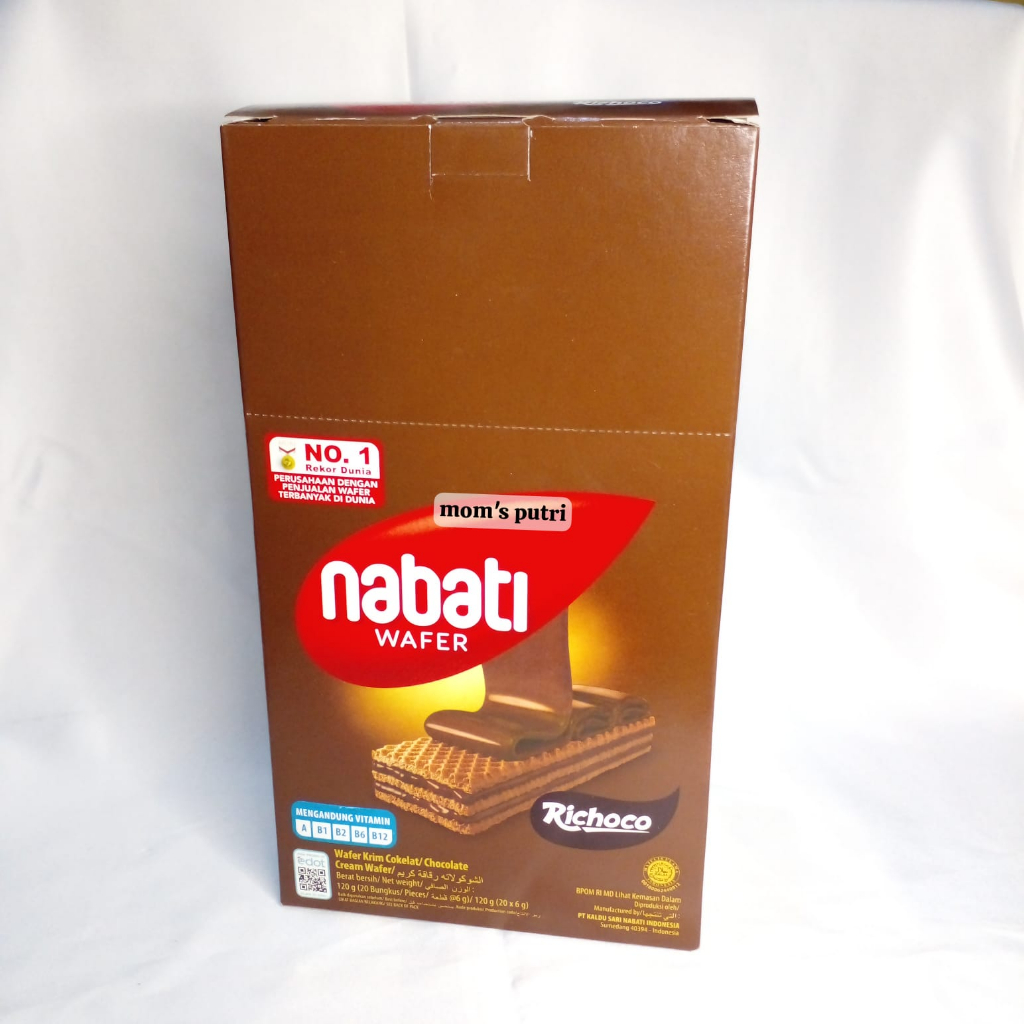 

Nabati Wafer Richoco Isi 20pcs @6gr