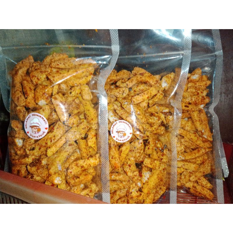 

Basreng pedas daun jeruk 250gram
