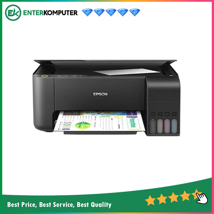 Epson L3210 (Tabung Tinta Infus Resmi Epson) (Print, Scan, Copy)