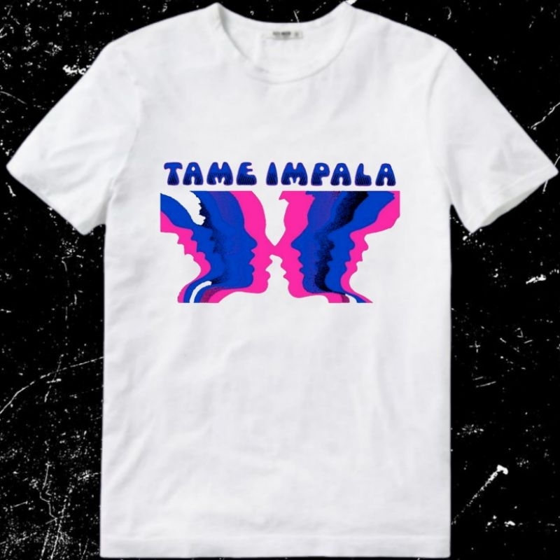 Baju Kaos Tshirt T Shirt Pria Laki Cowok Cewek Perempuan Unisex Band Tame Impala The Slow Rush Curre