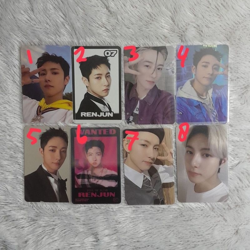 photocard official renjun