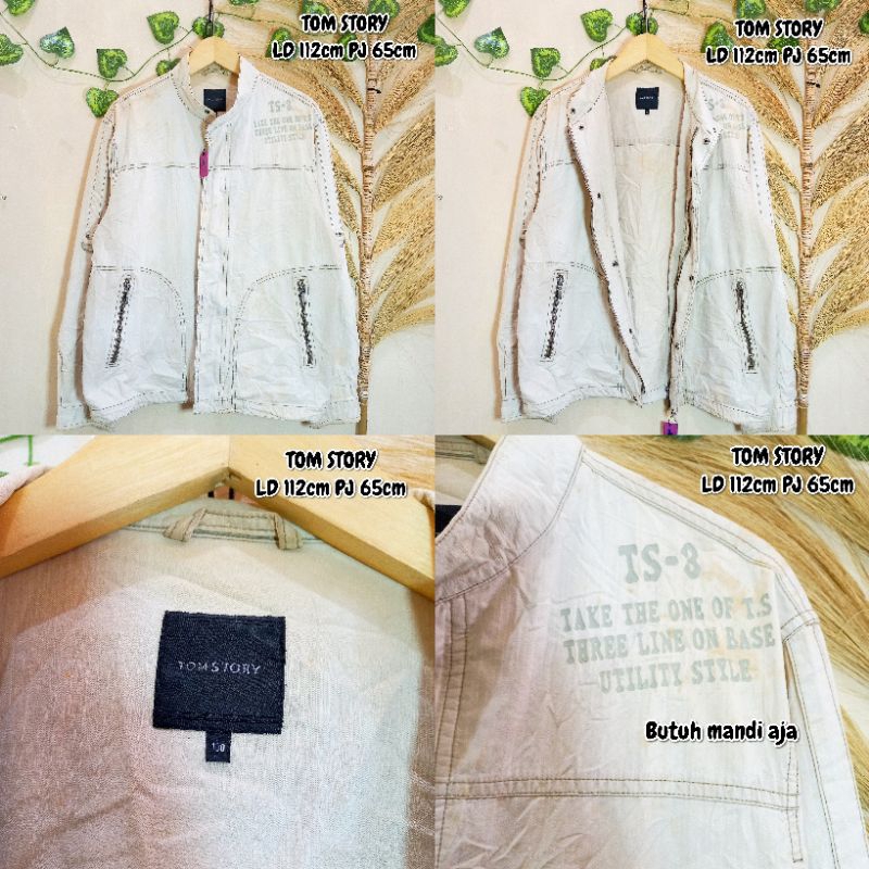 JAKET BRAND TOM STORY