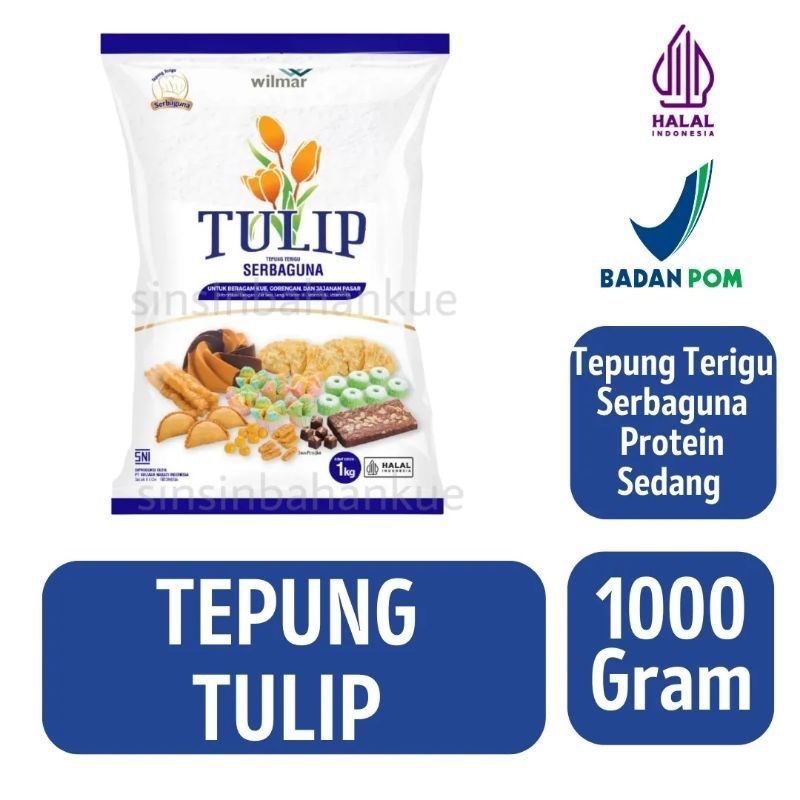 

Tepung Terigu Tulip 1 kg