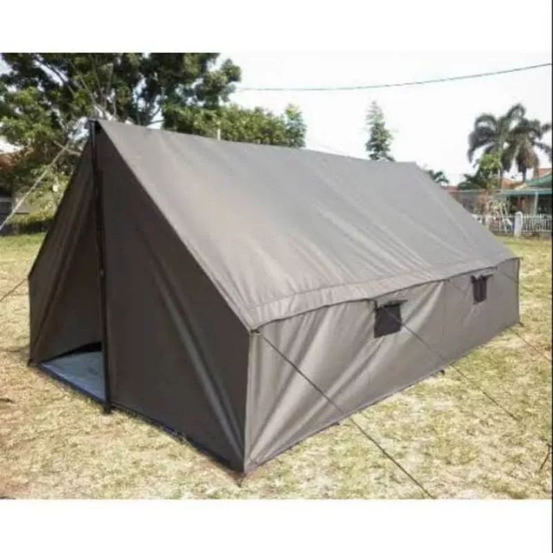 tenda pramuka bahan d300 korea plus sablon