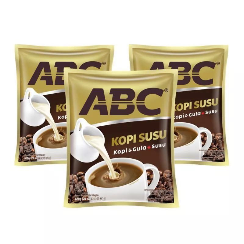 

KOPI ABC KOPI + SUSU ISI 10