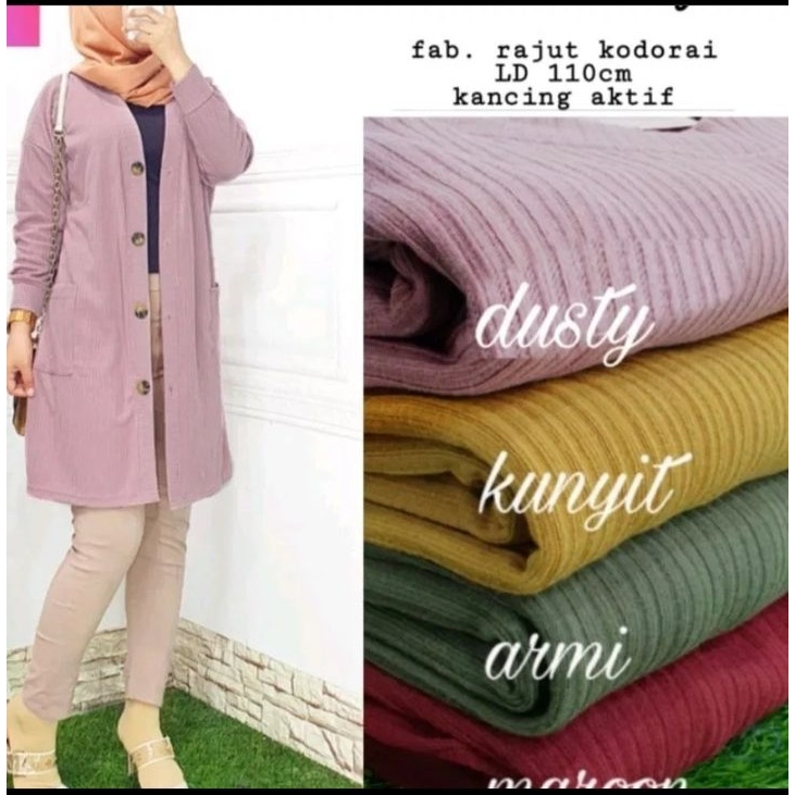 TUNIK RAJUT KODUROY WANITA/TUNIK WANITA IMPORT