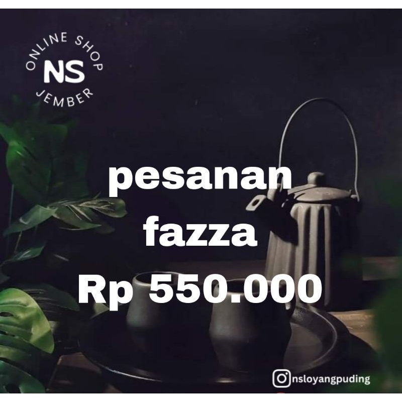 pesanan fazza