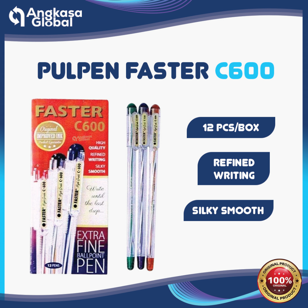 

PULPEN FASTER C600 (1LSN/12PCS)