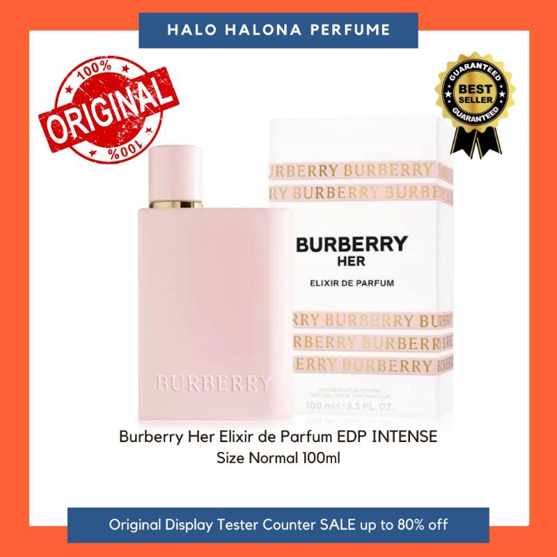 Burberry Her Elixir de Parfum EDP INTENSE Box Segel Parfum Original