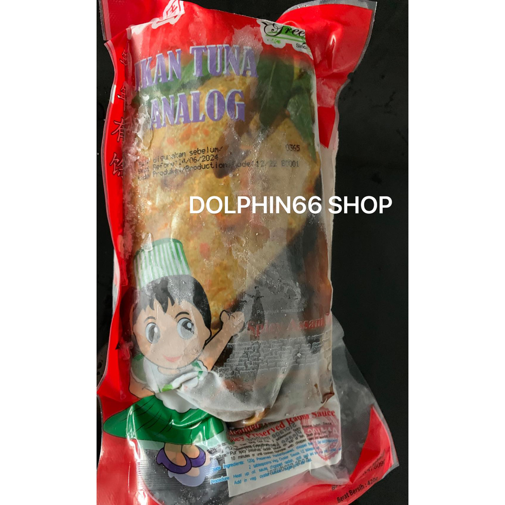 

Greenfarm Ikan Tuna Analog/Ikan Ketul Vegetarian 420gr