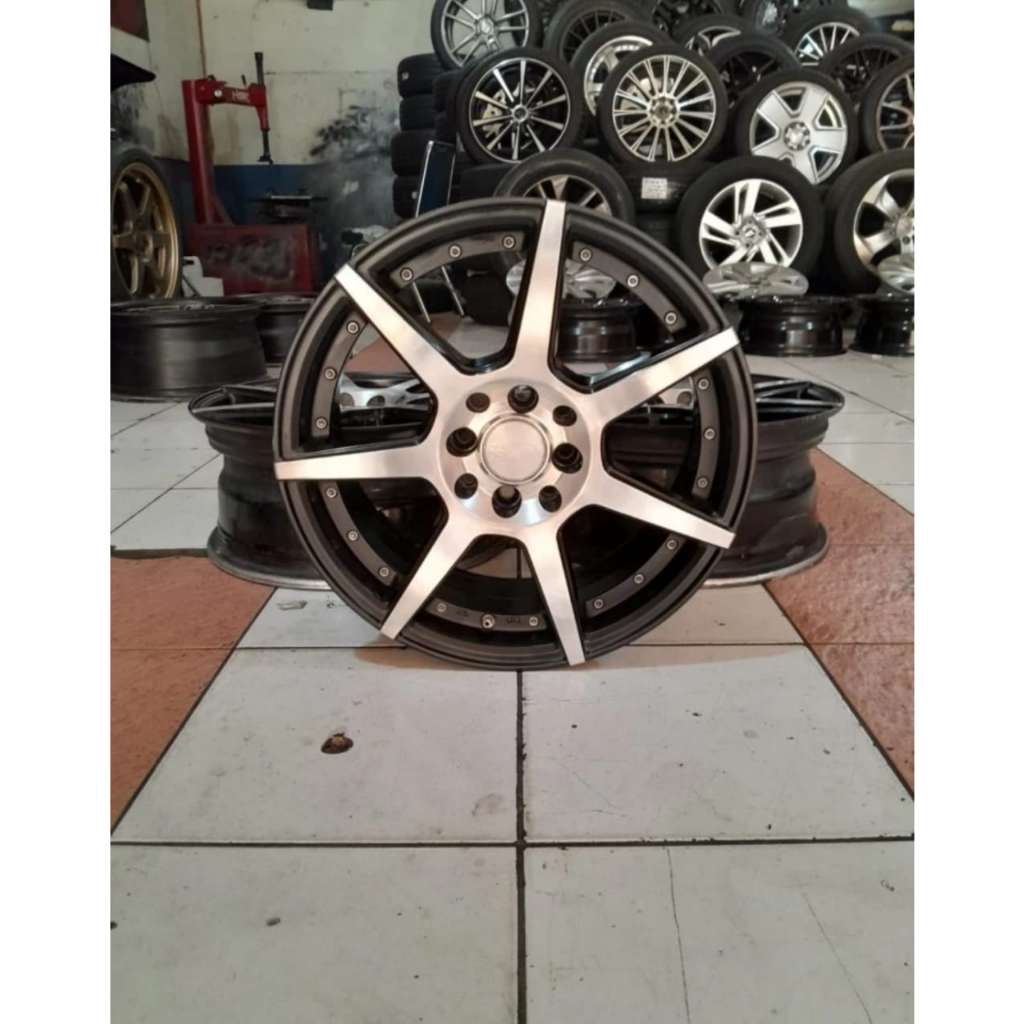 Velg Mobil Seken Ring 16 VOSSEN CV6 Velg Racing Bekas R16 Yaris Freed Swift Ignis Vios Datsun Go Cal