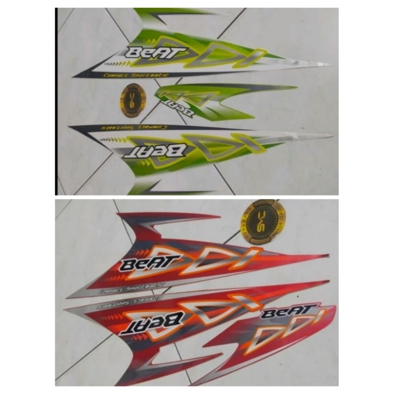 striping sticker body set Honda beat karbu 2012 ORIGINAL