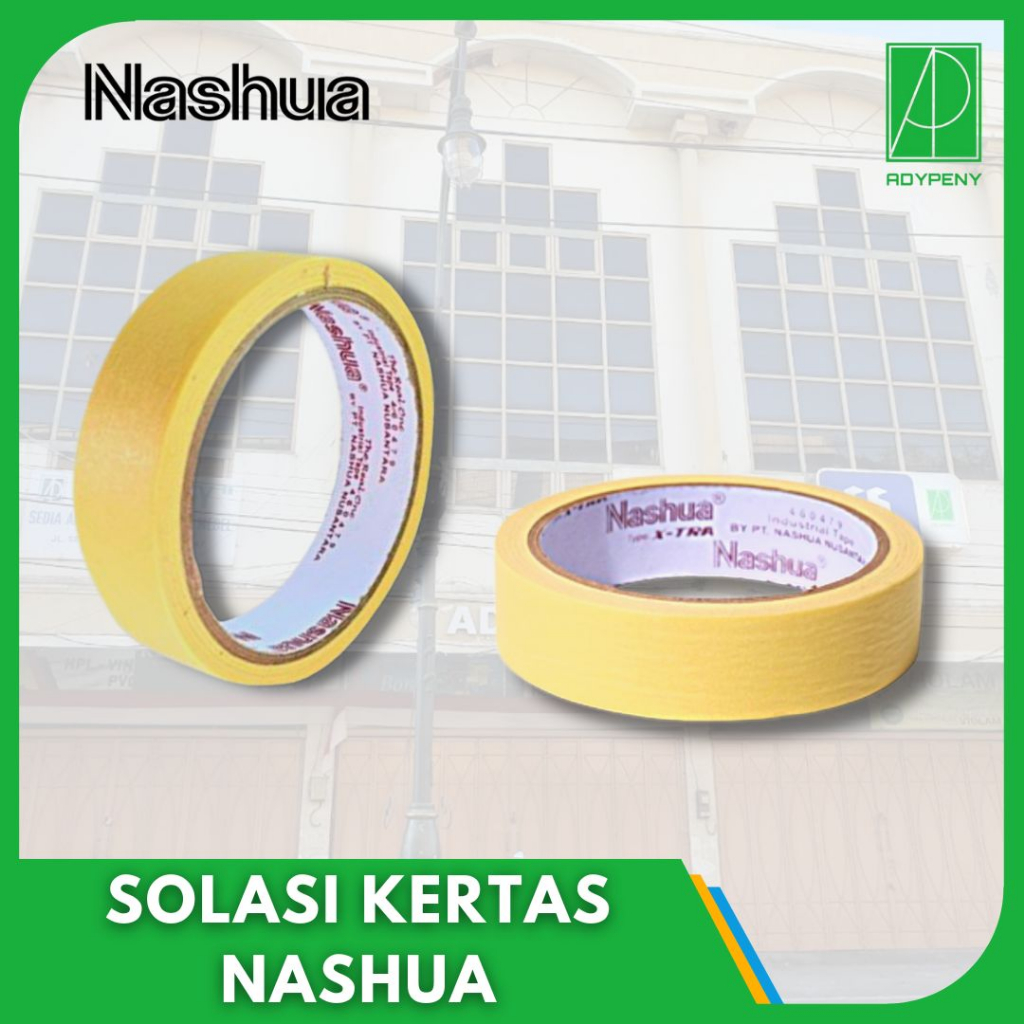 Solasi Lakban Kertas Masking Tape Nashua Isolasi