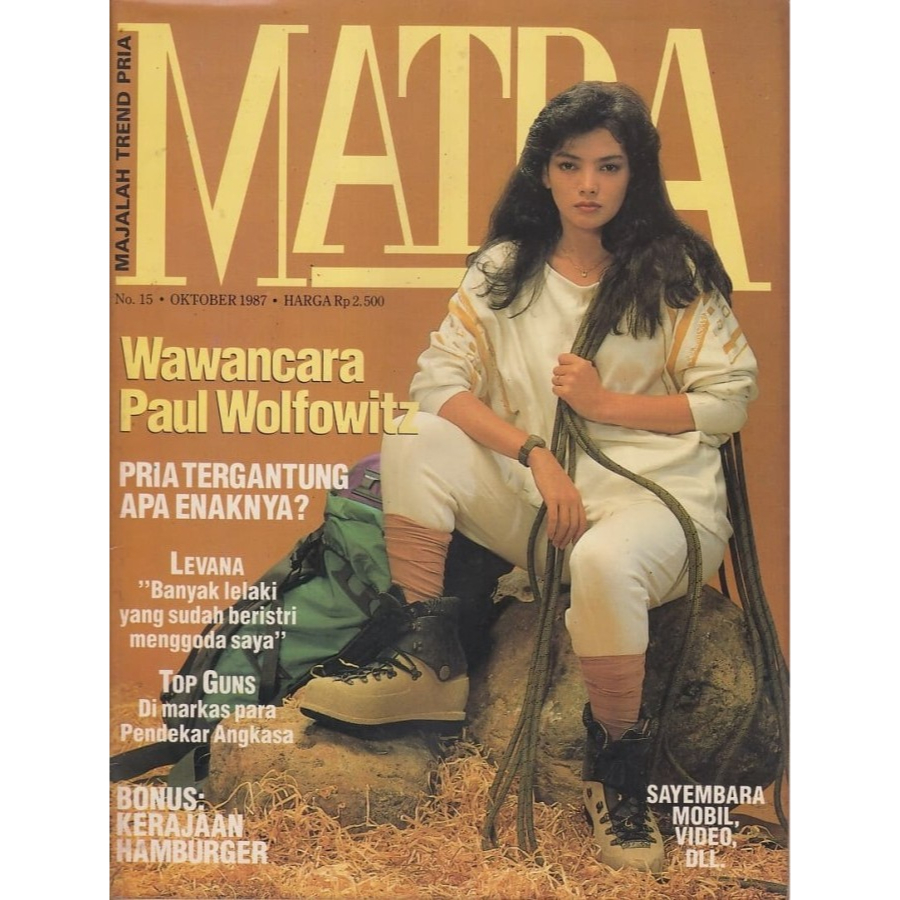 MAJALAH MATRA NO. 15 OKTOBER 1987 IDA IASHA