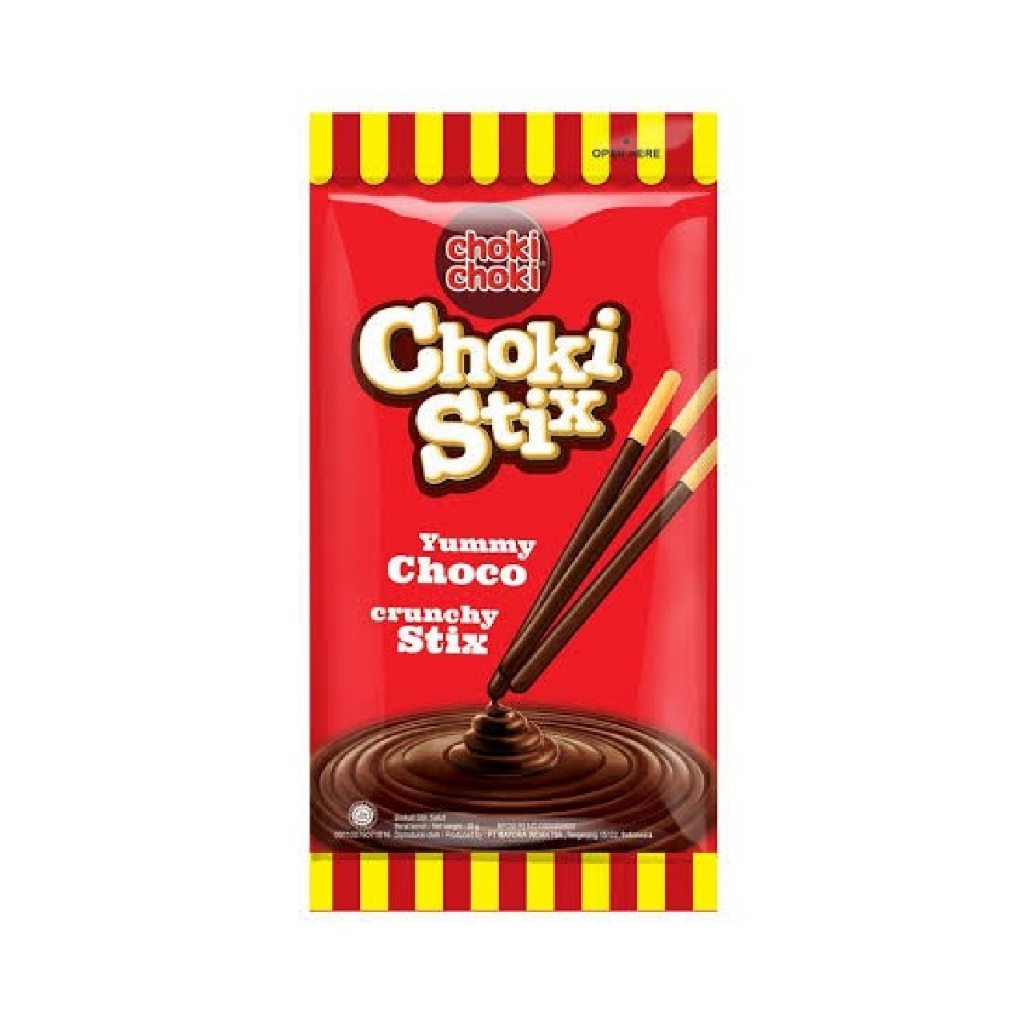 

Biskuit Choki Stix - Choki Choki Stick isi 2 Sachet x 27 gr #CNS