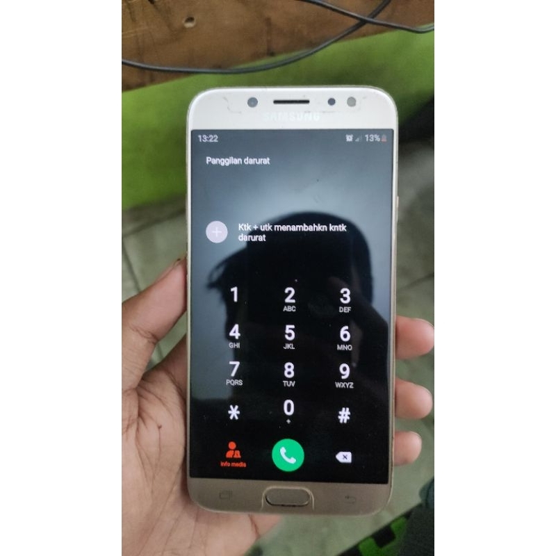 LCD samsung j7 pro original 100% copotan. (BACA DESKRIPSI)