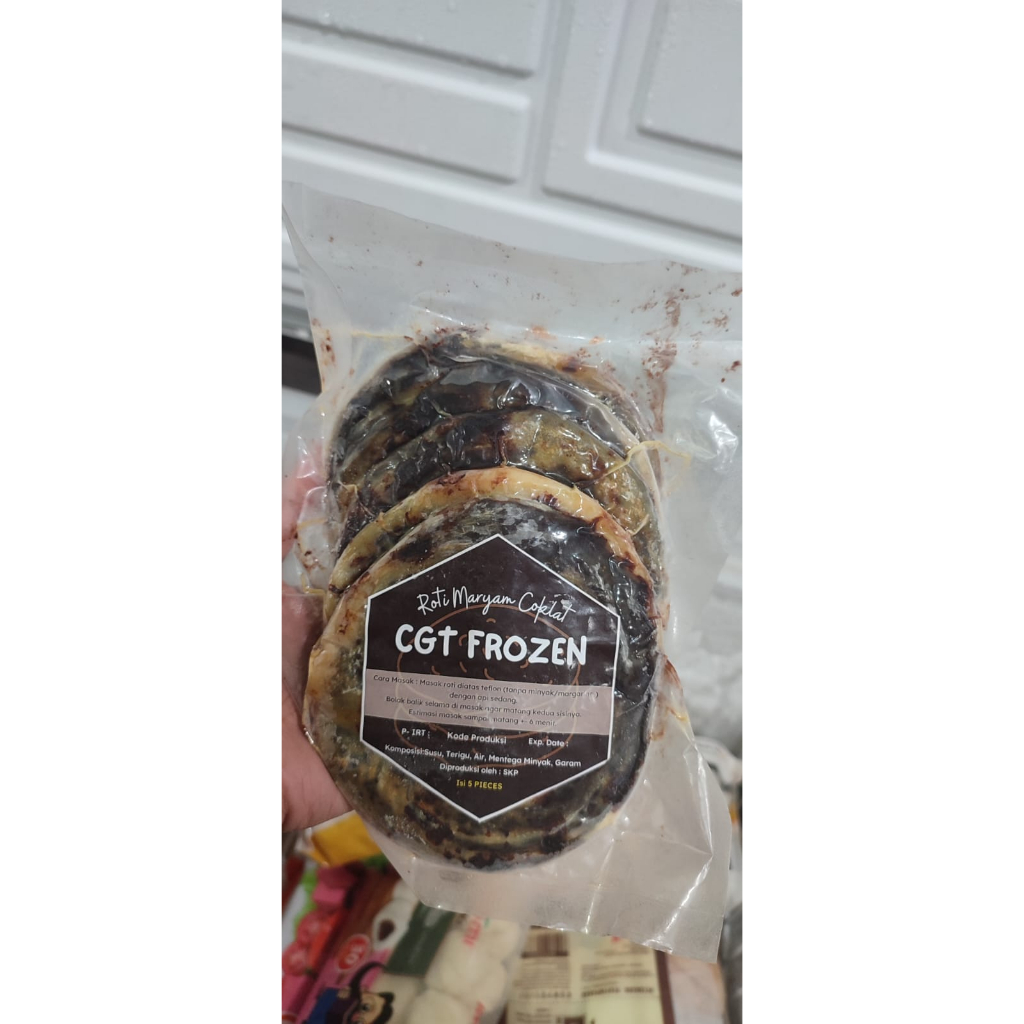 

Frozen Food Bandung Roti Cane/Maryam Cokelat isi 5