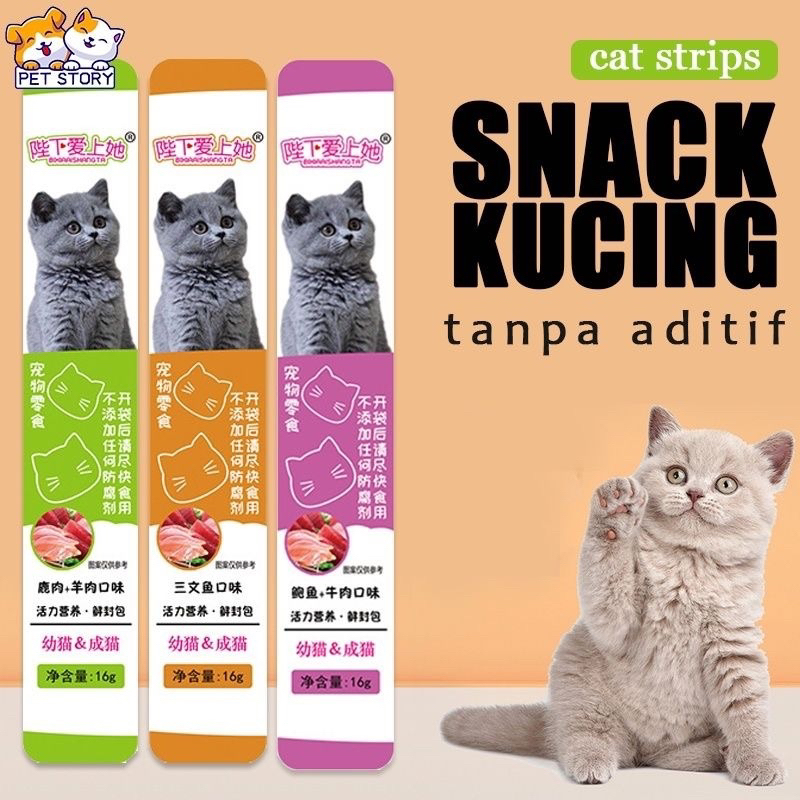 SNACK KUCING - MAKANAN KUCING