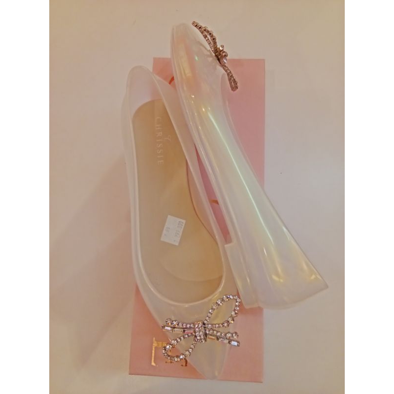 Chrissie jelly flat shoes original payless